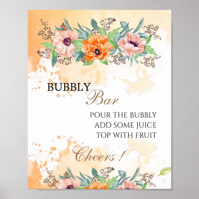 Affiche Panneau de papillons pour la fête de mariage de Po (Devant)