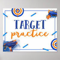 Panneau de pratique cible | Dart Gun Party
