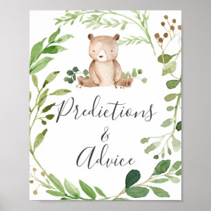 Affiche Panneau de prédictions et de conseils sur le Baby