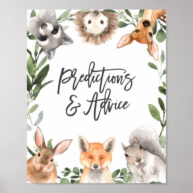 Affiche Panneau de prévisions et de conseils sur le Baby s (Devant)