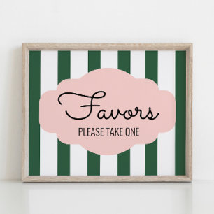 Affiche Panneau de remerciement pour Baby Shower Beverly H
