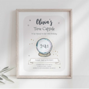 Affiche Panneau de saisie du temps de l'Assistant