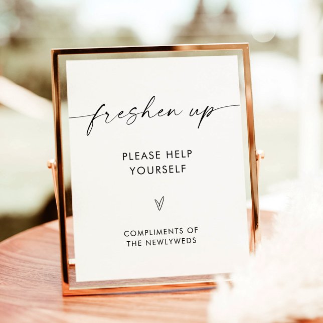 Affiche Panneau de salle de bain mariage, Panneau de toile (Créateur téléchargé)