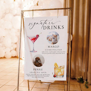 Affiche Panneau de signature pour animaux de compagnie Ell