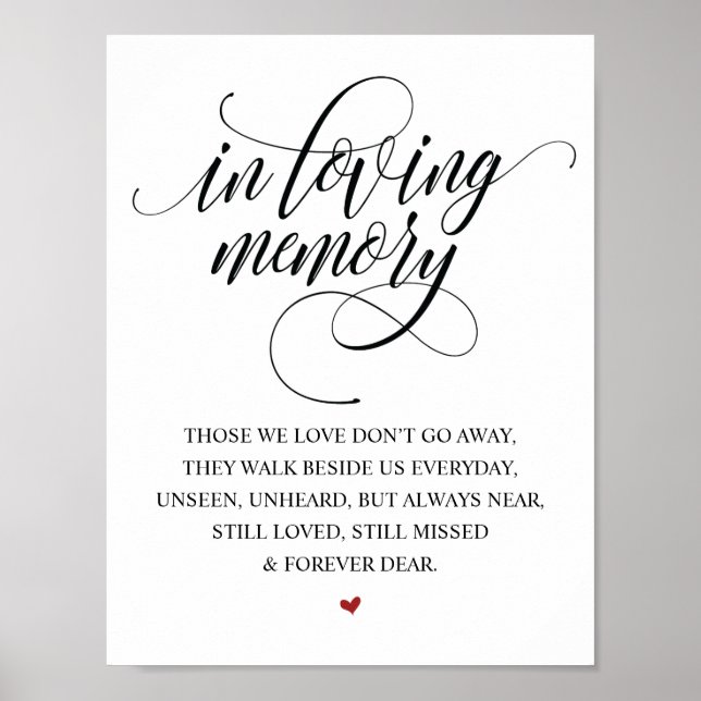 Affiche Panneau de table commémoratif de mariage rustique  (Devant)