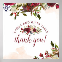 Panneau de table de mariage Mistletoe Manor Cartes