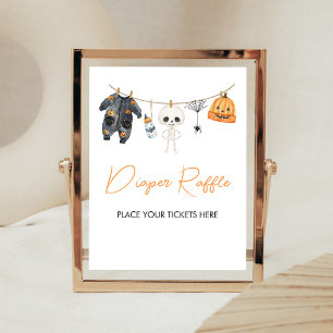 Affiche Panneau de tirage au sort de couche Little Boo Clo