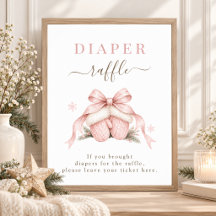 Panneau de tirage au sort de couche pour Baby Show