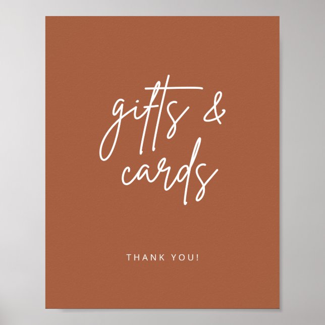 Affiche Panneau Décor Mariage de table cadeau de script si (Devant)