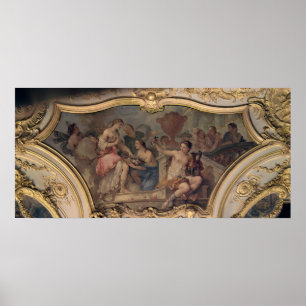 Affiche Panneau décoratif du salon ovale