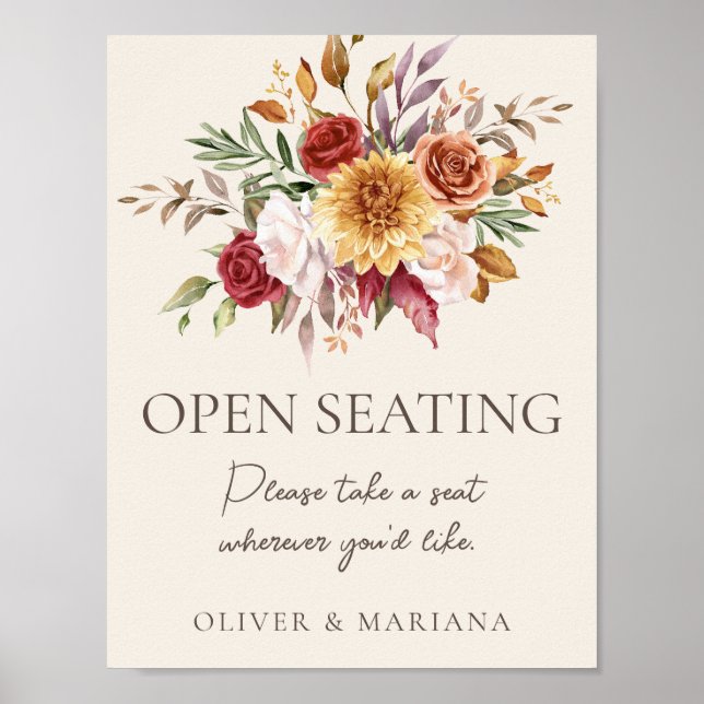 Affiche Panneau d'ouverture du Mariage d'ivoire d'automne  (Devant)