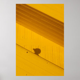 Affiche Panneau en plastique blanc