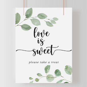 Affiche Panneau Eucalyptus Délice Vert de l'Amour