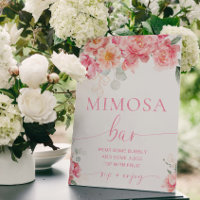 Panneau Fête des mariées florale Piper Peony Mimos