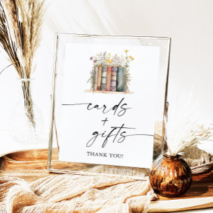 Affiche Panneau Fête des mariées Storybook Cartes et cadea