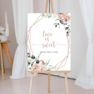 Affiche Panneau Fleurs de Rose Poussiéreuse Classique Amou
