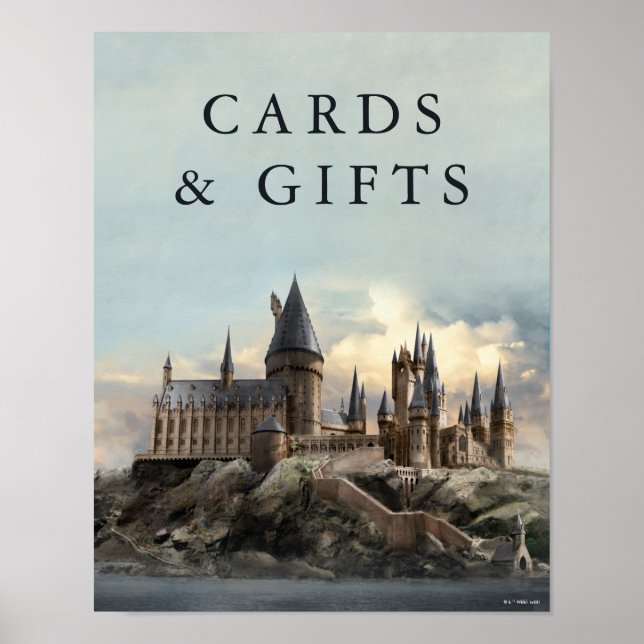 Affiche Panneau Harry Potter Cartes de Mariage & Cadeaux (Devant)