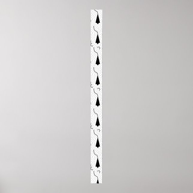 Affiche Panneau horizontal du piédestal gris caille (Devant)