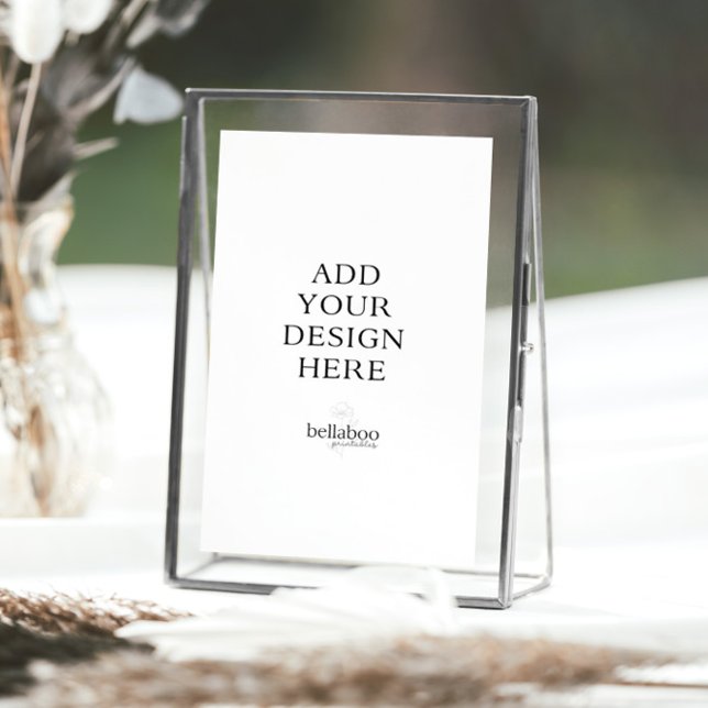 Affiche Panneau imprimé 4x6" (Créateur téléchargé)