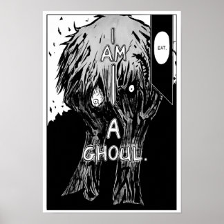 Affiche Panneau Kaneki Tokyo Ghoul Manga