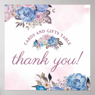 Affiche Panneau Mariage Cartes et Cadeaux de Charme Parisi