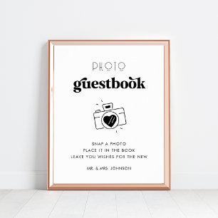 Affiche Panneau Mariage de la photo de la caméra de script