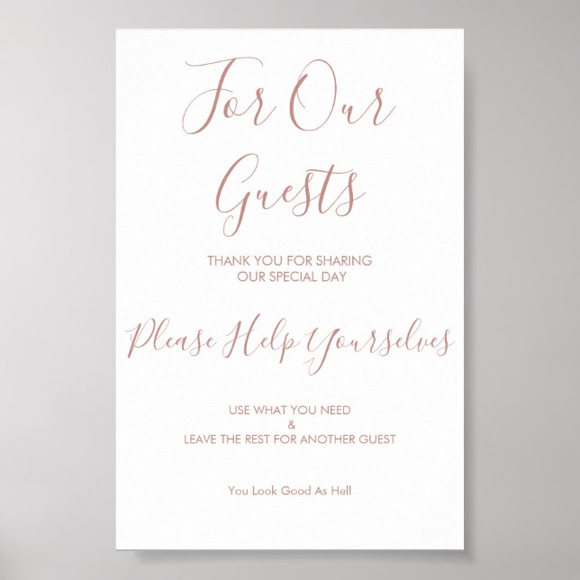 Affiche Panneau Panier salle de bain (Devant)