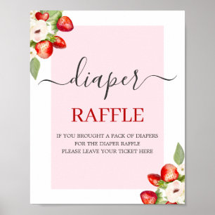 Affiche Panneau Raffin Berry Sweet Diaper