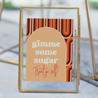 Panneau Retro Super Gimme Certains Mariage de sucr