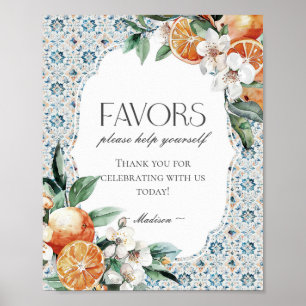 Affiche Panneau Toscane Carrelage Plage Italienne Faveur C