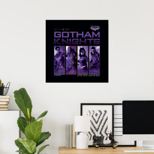 Affiche Panneaux de héros Gotham Knights
