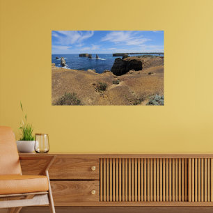 Affiche Panorama côtier de la baie des Îles de Victoria
