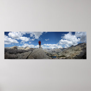 Affiche Panorama de dôme d'aileron - traînée de John Muir