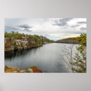 Affiche Panorama du lac Minnewaska