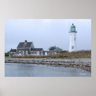 Affiche Panorama du phare de Scituate