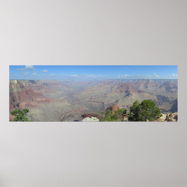 Affiche Panorama sur le Grand Canyon Point Mohave (Devant)