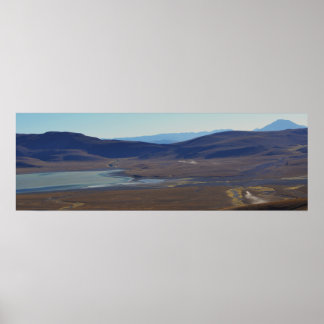 Affiche Panoramique des montagnes des Andes - Photographie
