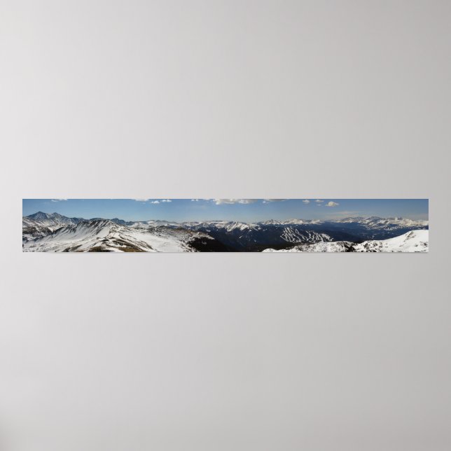 Affiche Panoramique - Loveland, Colorado - Recadrage (Devant)