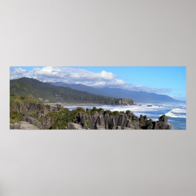 Affiche Panoramique Punakaiki (Devant)