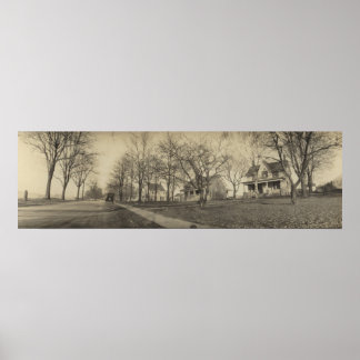 Affiche Panoramique vintage W Lakeshore Dr - Kelleys Islan