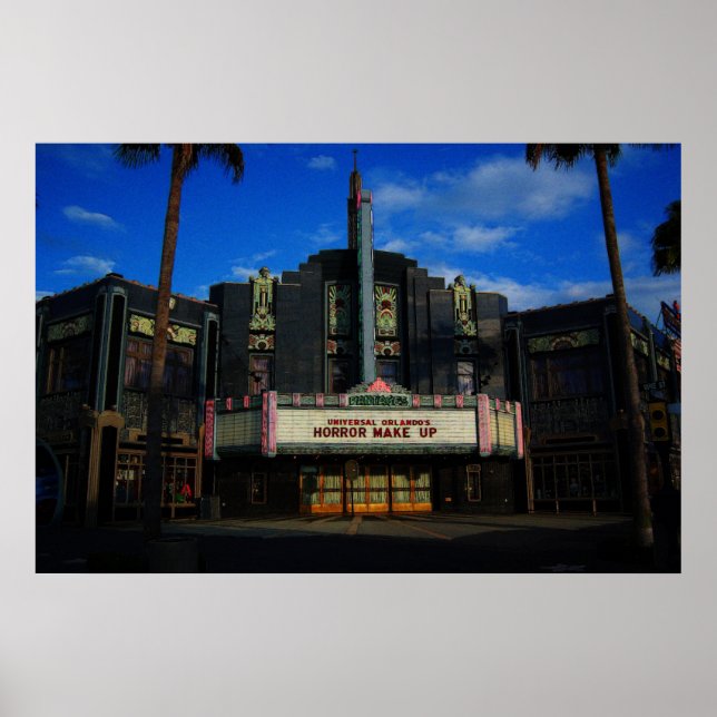 Affiche Pantages Theater Universal Studios (Devant)