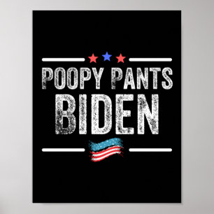 Affiche Pantalon de la pauvreté Biden