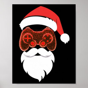 Affiche Pantalon de Noël de Père Noël