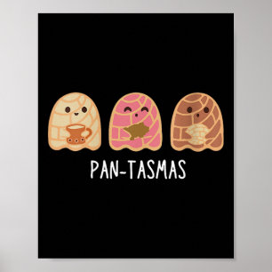 Affiche Pantasmas Ghost Funny Éffrayant Conchas Mexicain G