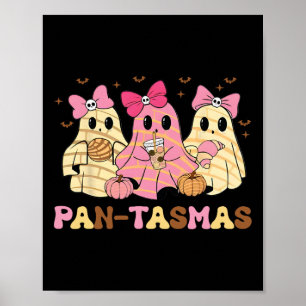 Affiche Pantasmas Ghost Funny Éffrayant Conchas Mexicain G