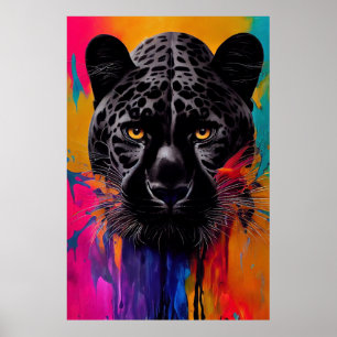 Affiche Panther Animal Discovery Adventure Nature Planet E