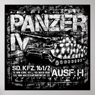Affiche Panzer IV