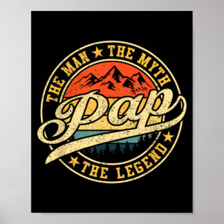 Affiche Pap Le Seul Et Unique La Légende T-shirt Drôle