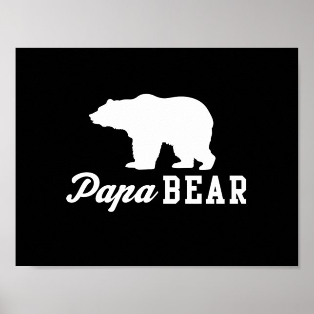Affiche Papa Bear (Devant)