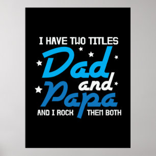 Affiche Papa Cadeau Papa Et Papa Je Les Frappe